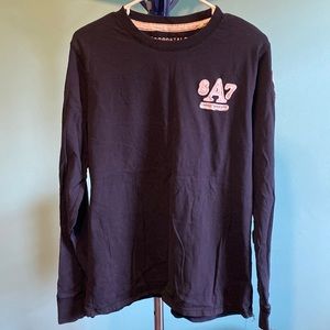 Aeropostale Men’s Large Long Sleeve Tee Black